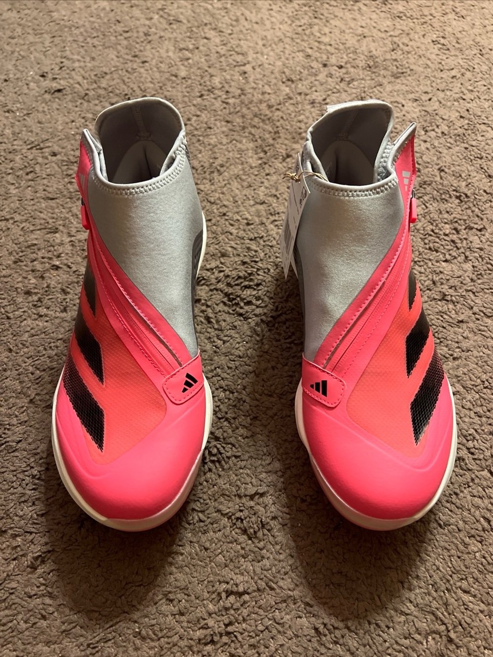 NEW Adidas Adizero Impact+ TPU Baseball Cleats IF3353 Pink Size 8.5